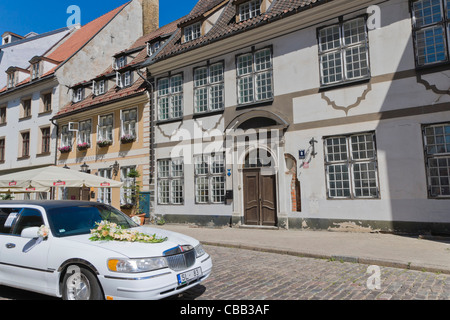 Skarnu Iela, Skarnu Street, Old Town, Vecriga Riga, Lettland Stockfoto