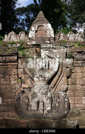 Tempel von Preah Khan in der Nähe von Siem Reap, Kambodscha Stockfoto