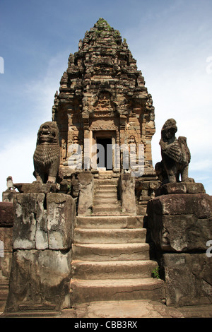 Bakong Tempel in der Nähe von Siem Reap, Kambodscha Stockfoto