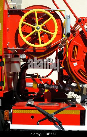 Stock Foto von Sapeur pompier Feuerwehrfahrzeugen. Stockfoto