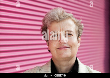 Dana Drabova, Kernphysiker und Vorsitzende des staatlichen Amtes für nukleare Sicherheit der Tschechischen Republik in Prag auf abgebildet Stockfoto