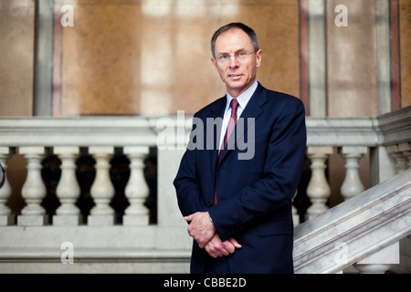 Jan Svejnar ist US-amerikanische, Tschechische geboren und Direktor des International Policy Center an der Gerald R. Ford School of Stockfoto