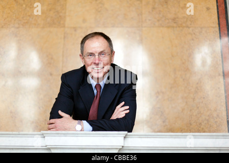 Jan Svejnar ist US-amerikanische, Tschechische geboren und Direktor des International Policy Center an der Gerald R. Ford School of Stockfoto