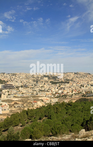 Israel, unteren Galiläa, Blick vom Mount Precipice Nazaret Stockfoto