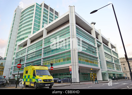 University College Hospital in London, England, Vereinigtes Königreich, Europa. Stockfoto