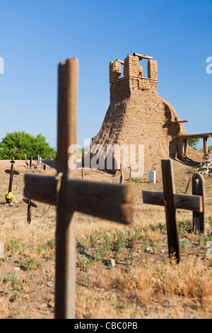 San Geronimo Kirche und Friedhof Stockfoto