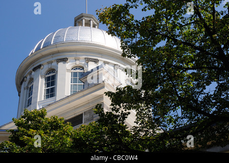 Die Kuppel des Marche Bonsecours in Old Montreal, Quebec Kanada Stockfoto