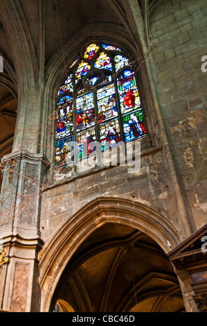 St. Merri Eglise Saint Kirche Paris Frankreich Stockfoto