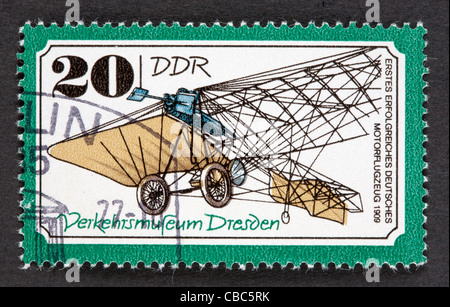 DDR-Briefmarke Stockfoto