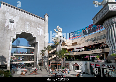 Babylon-Hof-Kodak-Theater Hollywood Boulevard Kalifornien Vereinigte Staaten von Amerika Amerikaner / USA Stadt Stockfoto