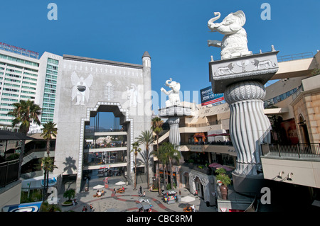 Babylon-Hof-Kodak-Theater Hollywood Boulevard Kalifornien Vereinigte Staaten von Amerika Amerikaner / USA Stadt Stockfoto