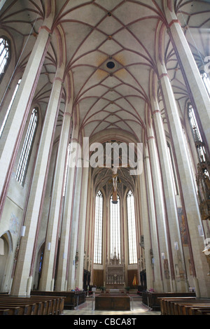 Deutschland, Bayern, Landshut, St.Martins-Kirche Stockfoto