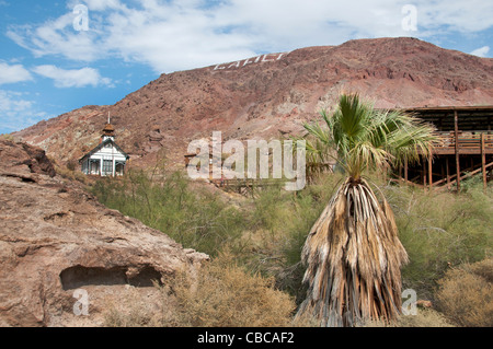 Kalifornien Barstow Calico Ghost Town alte Silberbergbau Goldrausch Kalifornien Vereinigte Staaten Stockfoto