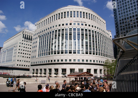 Reuters Gebäude, Canary Wharf, Docklands, London, England Stockfoto