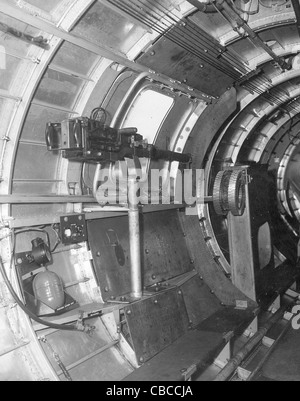 Die Taille Gun Position eine B17F flying Fortress bomber Stockfoto