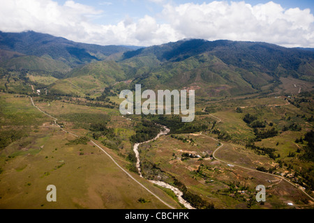 Impressionen der Baliem-Tal, West-Papua, Indonesien Stockfoto