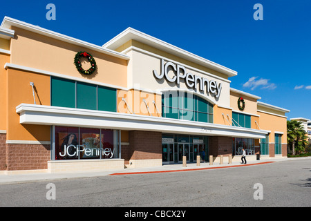 JCPenney Lagern bei Posner Park Kleinentwicklung, Davenport, Zentral-Florida, USA Stockfoto
