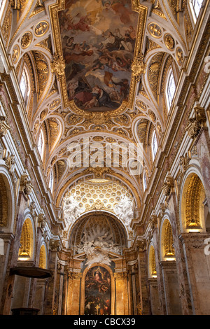 Chiesa di San Luigi dei Francesi - Kirche von St. Louis Französisch, Rom Stockfoto