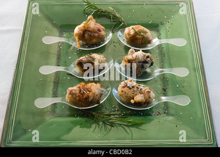 Datum pancettas Stockfoto