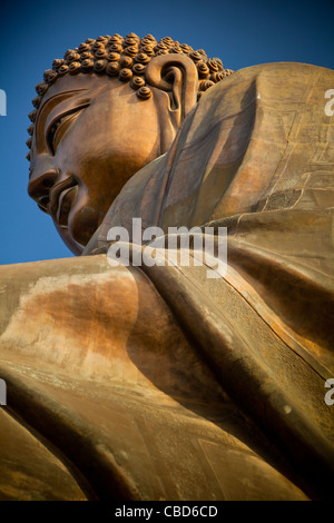 Tian Tan Buddha, Kloster Po Ling, Po Ling, Ngong Ping, Lantau, Hong Kong, China Stockfoto