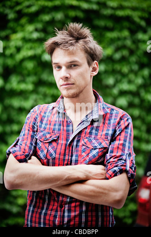 Vojtech Dyk, tschechischer Schauspieler, Sänger und Mitglied der Bands Nachtarbeit und T.O.P Traum Company.He spielt in vielen tschechischen Bühnen- Stockfoto