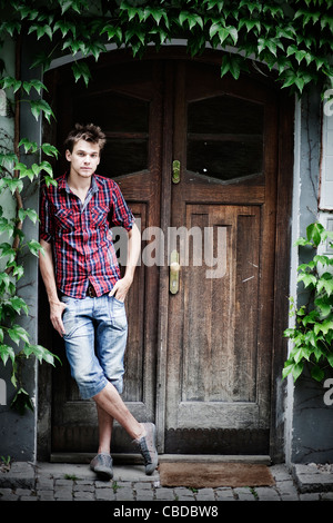 Vojtech Dyk, tschechischer Schauspieler, Sänger und Mitglied der Bands Nachtarbeit und T.O.P Traum Company.He spielt in vielen tschechischen Bühnen- Stockfoto