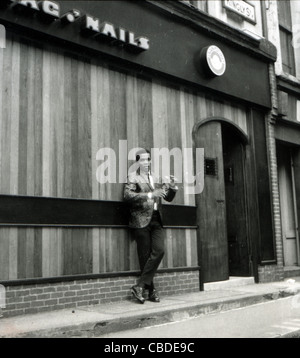 PRINCE BUSTER jamaikanischen Ska Musiker in London vor dem Bag o ' Nägel Club königliche Street, London, 1967 Stockfoto