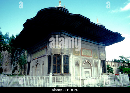 Osmanische öffentliche Trinkbrunnen in der Sultan Ahmet Viertel von Istanbul Stockfoto