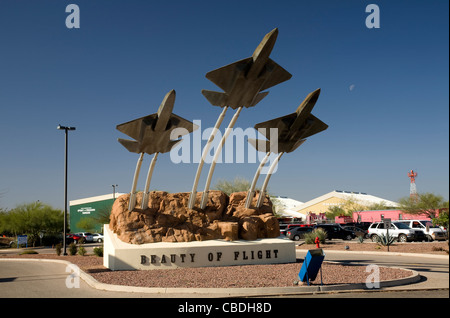 ARIZONA - Eingang Pima Air and Space Museum in Tucson. Stockfoto