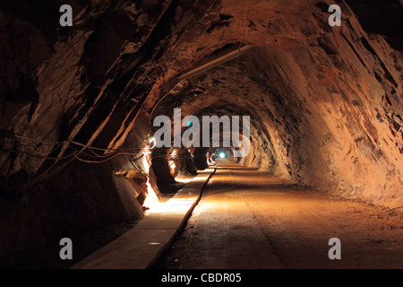 Alten Mine tunnel Stockfoto