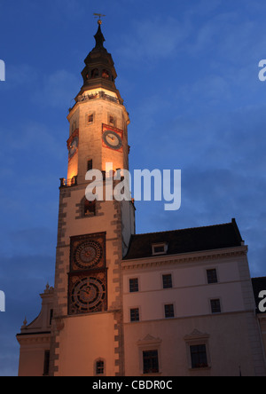 Rathaus in Görlitz Stockfoto