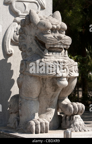 Ling Kloster Po, Po Ling, Ngong Ping, Lantau, Hong Kong, China Stockfoto