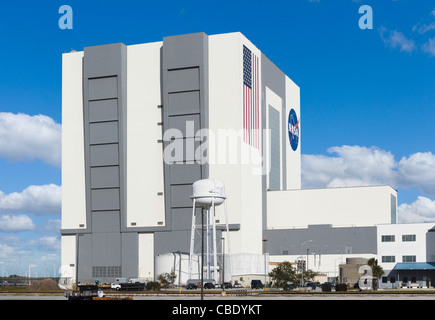 Das Vehicle Assembly Building, Kennedy Space Centers auf Merritt Island, Florida, USA Stockfoto