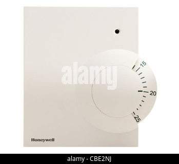 Honeywell Thermostatregler für Wireless-Zentralheizung Stockfoto