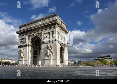 Arc de Triomphe, Paris Stockfoto