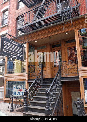 Manhattan Lower East Side Tenement Museum Stockfoto