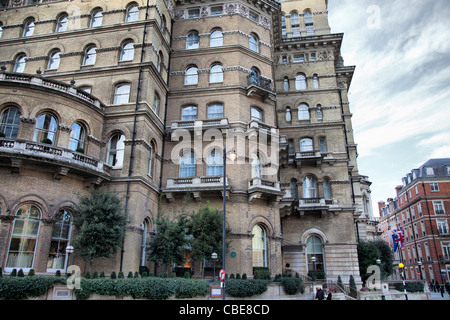 Seite der Langham Hotel Langham Place - London-UK Stockfoto