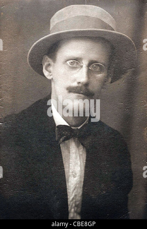 James Joyce, James Augustine Aloysius Joyce. Irischer Schriftsteller und Dichter. Stockfoto