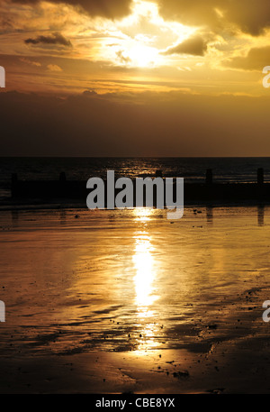 Climping Strand Stockfoto