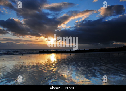 Climping Strand Stockfoto