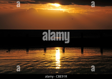 Climping Strand Stockfoto