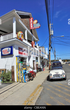 Route 114 Shelter Island Heights Long Island NY Stockfoto