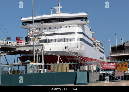 Spirit of Tasmania in Port Melbourne Dock. Melbourne, Victoria, Australien Stockfoto