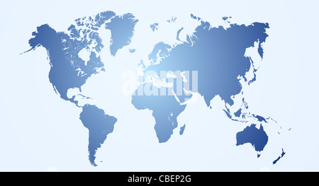 Weltkarte Stockfoto