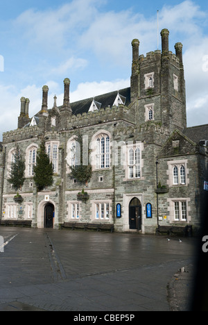 Rathaus von Tavistock in Devon Stockfoto