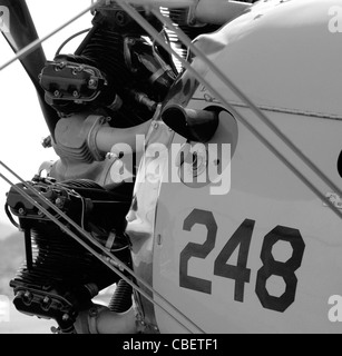 Boeing Stearman in Lake Havasu Stockfoto