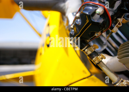 Boeing Stearman in Lake Havasu Stockfoto