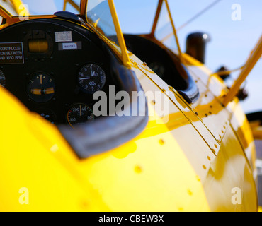 Boeing Stearman in Lake Havasu Stockfoto