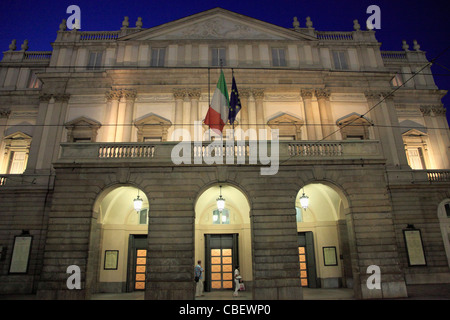 Italien, Lombardei, Mailand, Teatro Alla Scala, Stockfoto