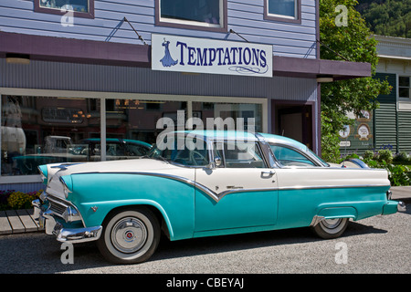 1955 Ford Crown Victoria. Stockfoto